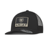 A300092501 Ariat Men's Square Patch Snap Back Cap - Black