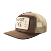 A300094602 Ariat Men's Desert Patch Snap Back Ball Cap - Brown