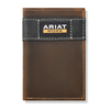 A3400002 Ariat Work Trifold Wallet - Brown