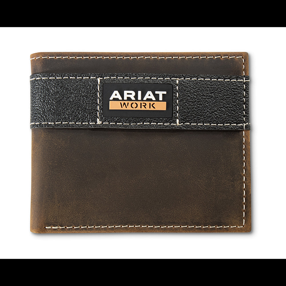 A3400202 Ariat Bifold Work Wallet - Brown