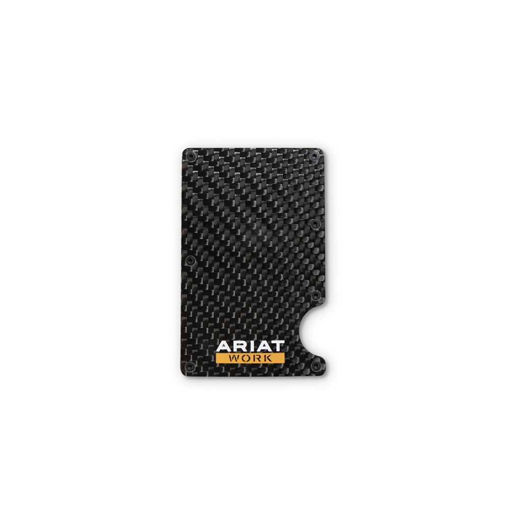 A3401101 Ariat Work Wallet Utility Carbon Fiber Black