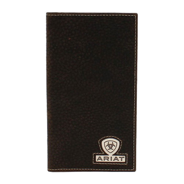 A35467282 Ariat Rodeo Wallet Checkbook Cover Top Grain Leather