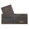 A3566502 Ariat Removable Passcase Leather Wallet with Ariat Patch - Brown