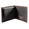 A3566502 Ariat Removable Passcase Leather Wallet with Ariat Patch - Brown