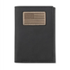A3570301 Ariat Men's Trifold Flag Patch Wallet - Black