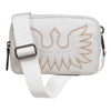 A770016705 Ariat Women's Casanova Collection Leather Belt Bag - White