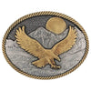 A997P Montana Silversmiths Mountain Majesty Eagle Attitude Belt Buckle