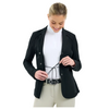 AD1003 RJ Classics Addison Ladies Black Air Mesh English Show Coat