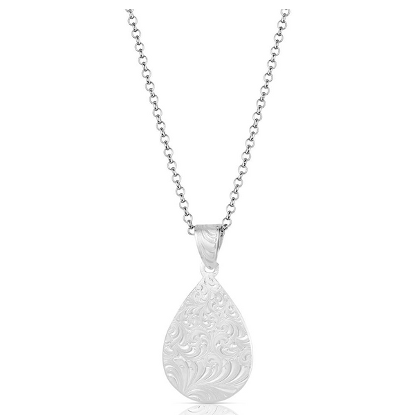 AMNC6589 Montana Silversmiths Freedom Flies American Made Necklace