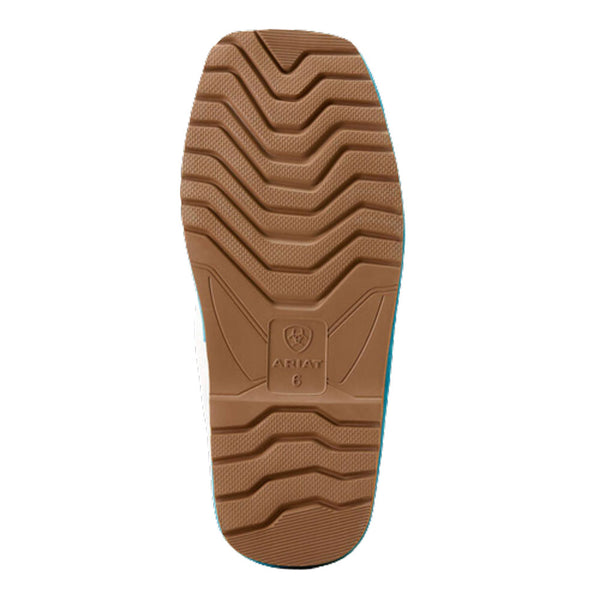 AR2829 Ariat Women's Jackie Square Slipper - Bright Turquoise