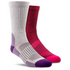 AR2909 Ariat Women's TEK Series High Performance Crew 2-Pair Pack -Pink/Purple