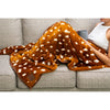 AR3874 Ariat Snuggle Throw Blanket - Antelope