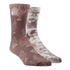 AR4298 Ariat Women's Western Barnyard Friends Crew Socks - Chestnut/Natural