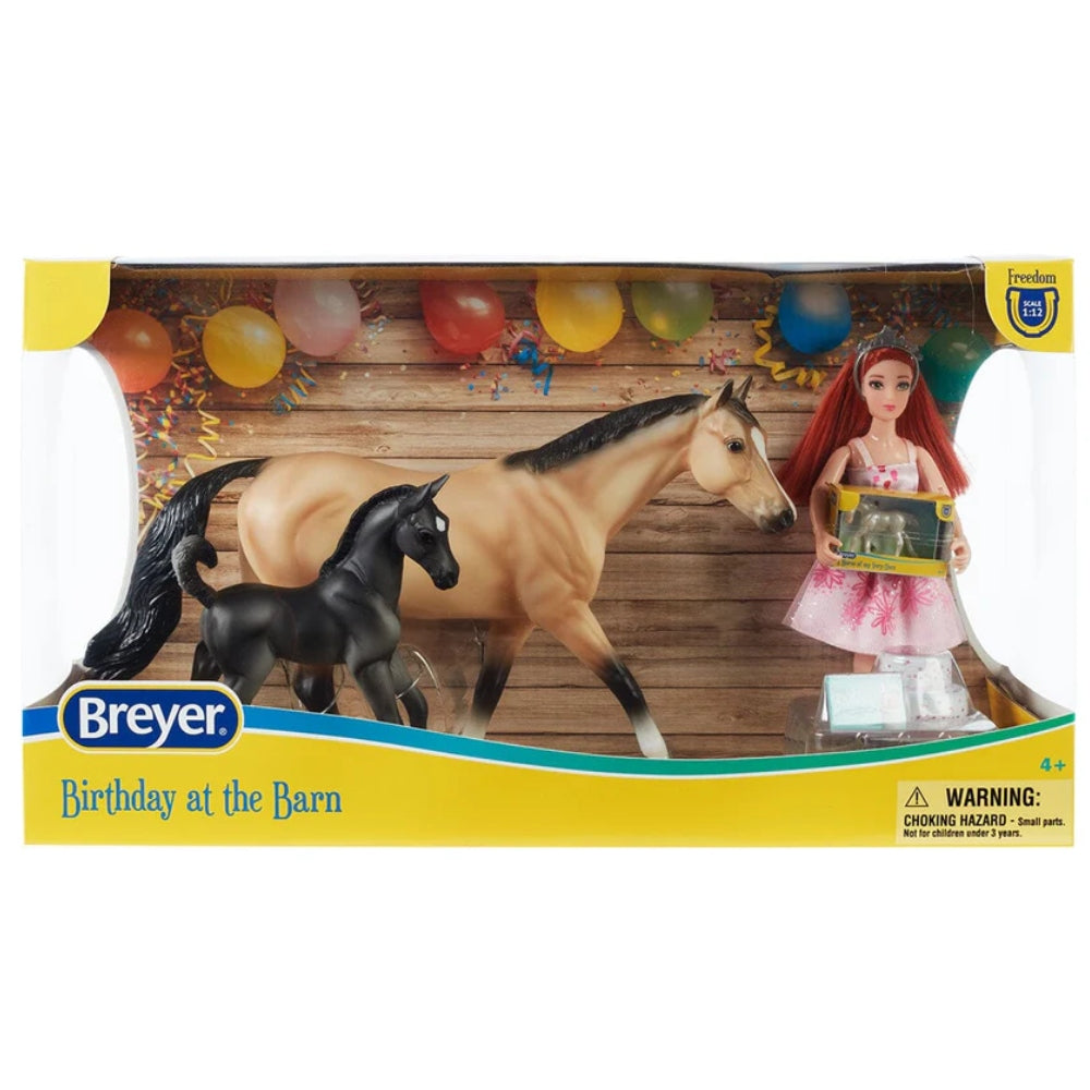 B-FS-10255 Breyer Freedom Series Birthday at the Barn Set