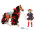 B-FS-10651 Breyer Freedom Series Nora & Boots Western Horse & Rider Set