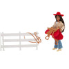 B-FS-10719 Breyer Freedom Series Sylvie Western Rider & Tack Set