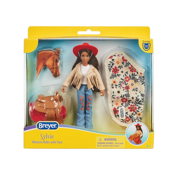 B-FS-10719 Breyer Freedom Series Sylvie Western Rider & Tack Set