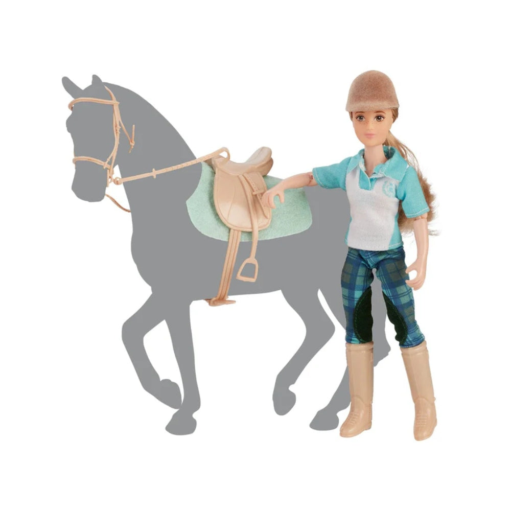 B-FS-10720 Breyer Freedom Series Greta English Rider & Tack Set