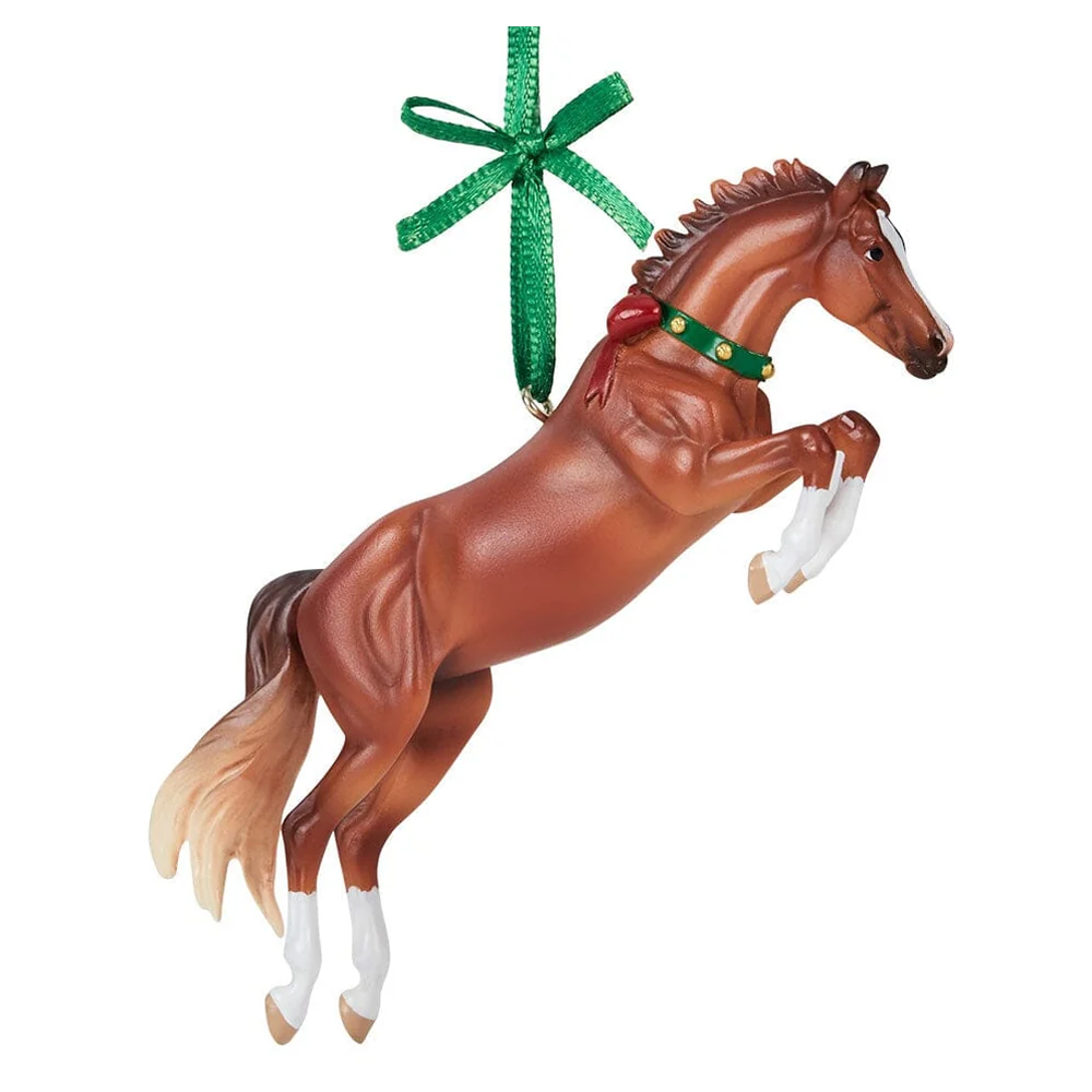 B-HP-10539 Breyer 2026 Holiday Christmas Beautiful Breeds Ornament - Sport Horse
