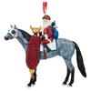B-HP-10542 Breyer Holiday Christmas 2026 Santa Ornament - Off To The Races