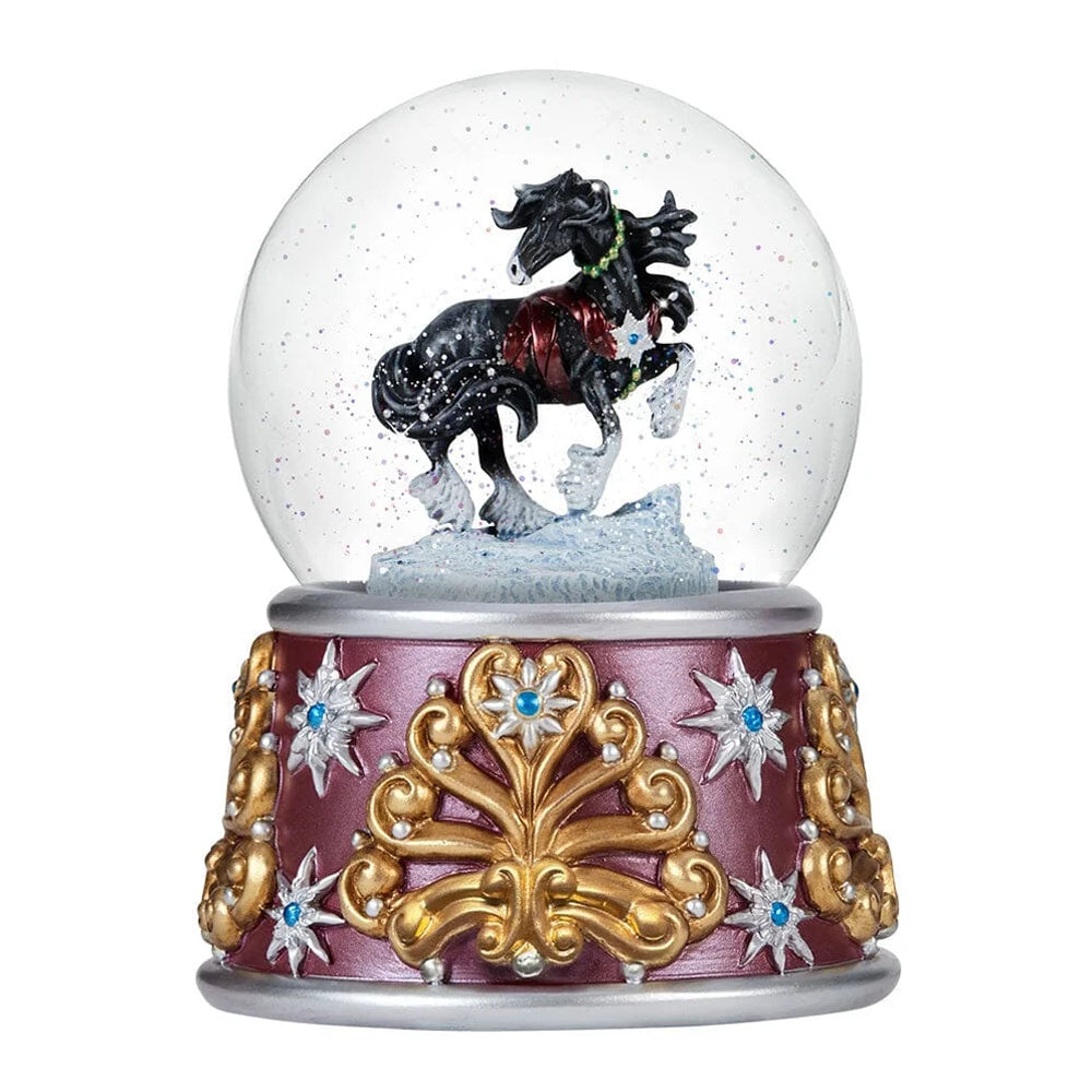 B-HP-10543 Breyer Holiday 2026 Star Of Wonder Musical Snow Globe