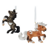 B-HP-10672 Breyer 2026 Holiday Christmas Mini Ornament Set - Fireheart & Mauvelous