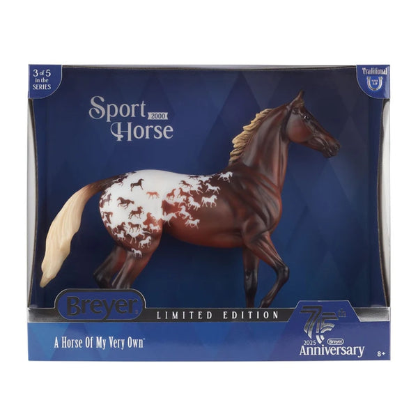 B-TR-10320 Breyer Horse 75th Anniversary Sport Horse - Lonesome Glory