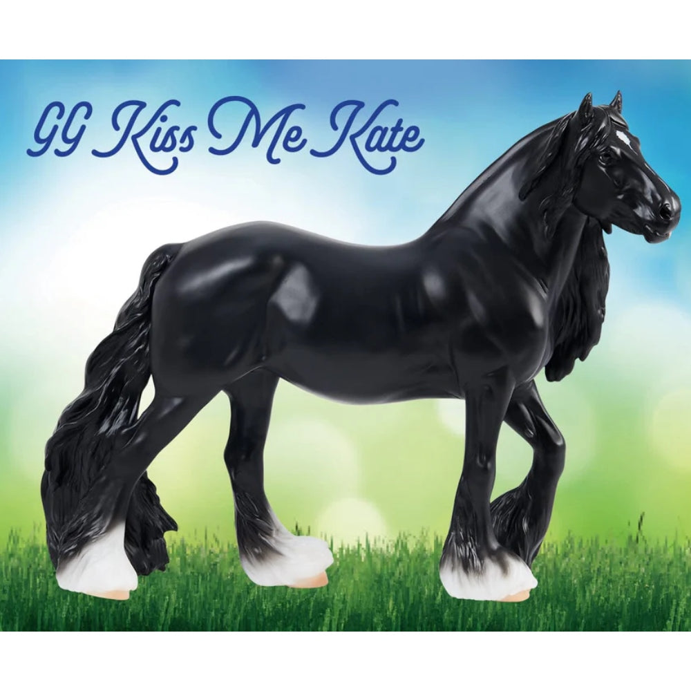 B-TR-10717 Breyer Horse Traditional GG Kiss Me Kate Gypsy Vanner