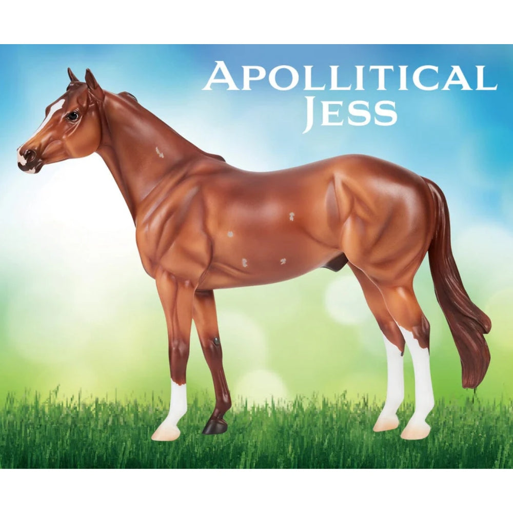 B-TR-10718 Breyer Horse Traditional Apollitical Jess Quarter Horse Racehorse