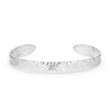 BC5663 Montana Silversmiths Timeless Elegance Chiseled Cuff Bracelet