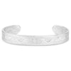 BC6063 Montana Silversmiths Thin Fully Engraved Cuff Bracelet