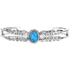 BC6309 Montana Silversmiths Windswept Legacy Turquoise Bracelet