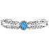 BC6309 Montana Silversmiths Windswept Legacy Turquoise Bracelet
