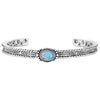 BC6316 Montana Silversmiths Denim Nights Cuff Bracelet