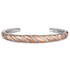 BC6526 Montana Silversmiths Draped in Light Crystal Cuff Bracelet