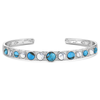 BC6581 Montana Silversmiths Turquoise Darling Cuff Bracelet