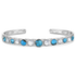 BC6581 Montana Silversmiths Turquoise Darling Cuff Bracelet