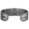 BC6604 Montana Silversmiths Boot Stitch Turquoise Cuff Bracelet