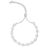 BC6633 Montana Silversmiths Westward Crystal Bolo Bracelet