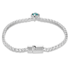 BC6698 Montana Silversmiths Cherished Heart Turquoise Bracelet
