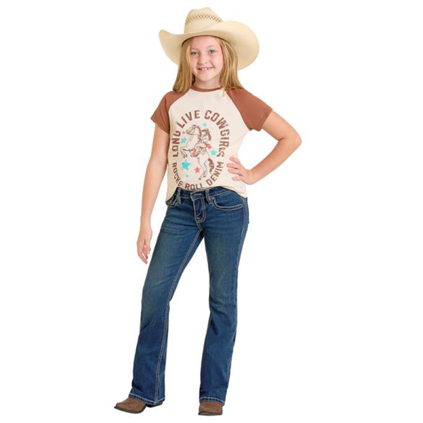 BG4MD06416 Rock & Roll Girls Bootcut Extra Stretch Jean