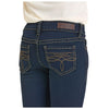 BG4MD07396 Rock & Roll Girls' Boot Stitch Bootcut Jean - Dark Vintage Wash