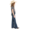 BG5MD08625 Rock & Roll Girls' Bootcut Jeans - Dark Wash