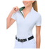 BRY850II RJ Classics Women's Brynn Short Sleeve English Show Shirt 2.0 - White/Ride On