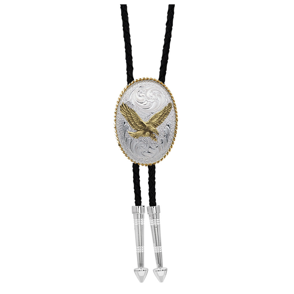 BT6 Montana Silversmiths Eagle Bolo Tie