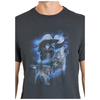BU21T08597 Rock & Roll Men's Dale Brisby Short Sleeve T-Shirt - Black