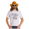 BU21T09169 Rock & Roll Dale Brisby Men's Short Sleeve Tee - White