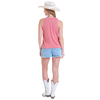 BW20T08410 Rock & Roll Women's Cowgirl Country Tank Top - Rose/Mauve