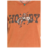 BW21T08880 Rock & Roll Women's Short Sleeve Graphic Tee - Orange