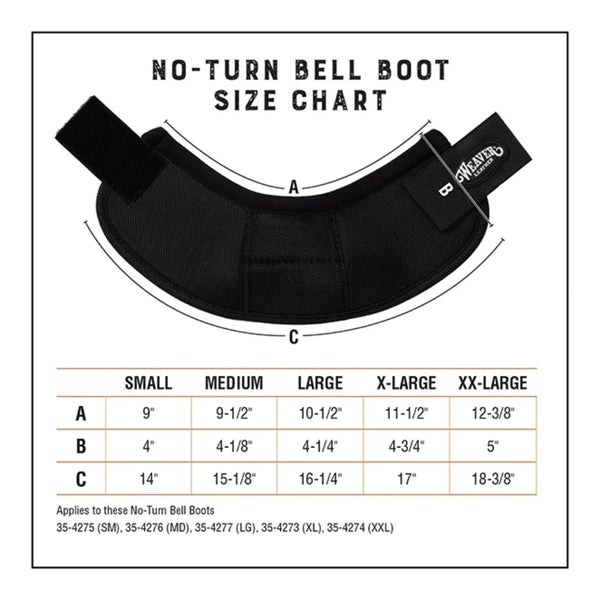 35-4277-S16 Weaver No-Turn Bell Boots - Grape Large